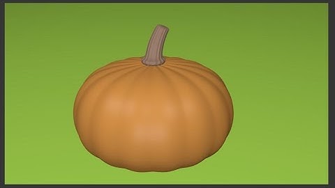 how to make a pumpkin in october in blender 3d v 2.78: spoken tutorial (beginner ,+)