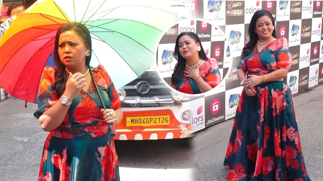 BHARTI SINGH SPOTTED AT DANCE DEEWANE SET