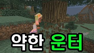 너무 나약한 카운터 (마인크래프트 : 운터운터)