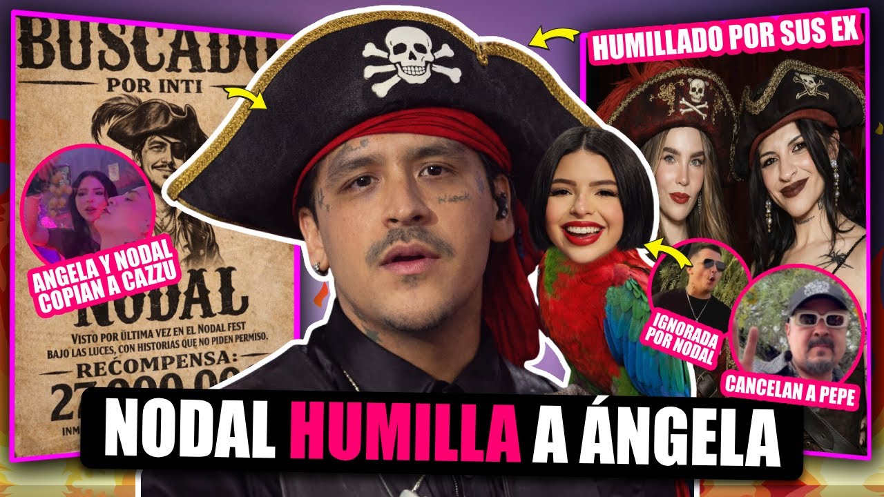 ÁNGELA AGUILAR IGNORADA Y DESTRUIDA POR CHRISTIAN NODAL RECHAZA REGALO Y COPIA A CAZZU Y BELINDA