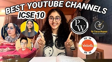 #2  Best YouTube Channels For ICSE Class 10 + Tips