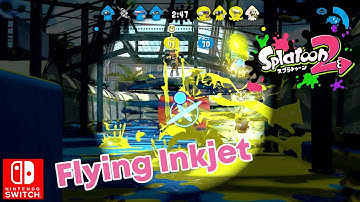 Splatoon 2 スプラトゥーン2 Flying Inkjet Eliter 4k Scope 4Kスコープ ガチホコバトル Rank S+ Battle  Nintendo