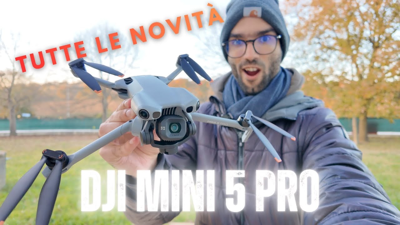 NUOVO DJI MINI 5 PRO - TEST & RECENSIONE - YouTube