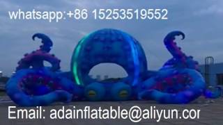 Giant Inflatable Octopus Event Inflatable Stage