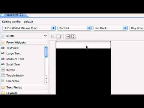 Android Application Development   22   XML Introducting the EditText