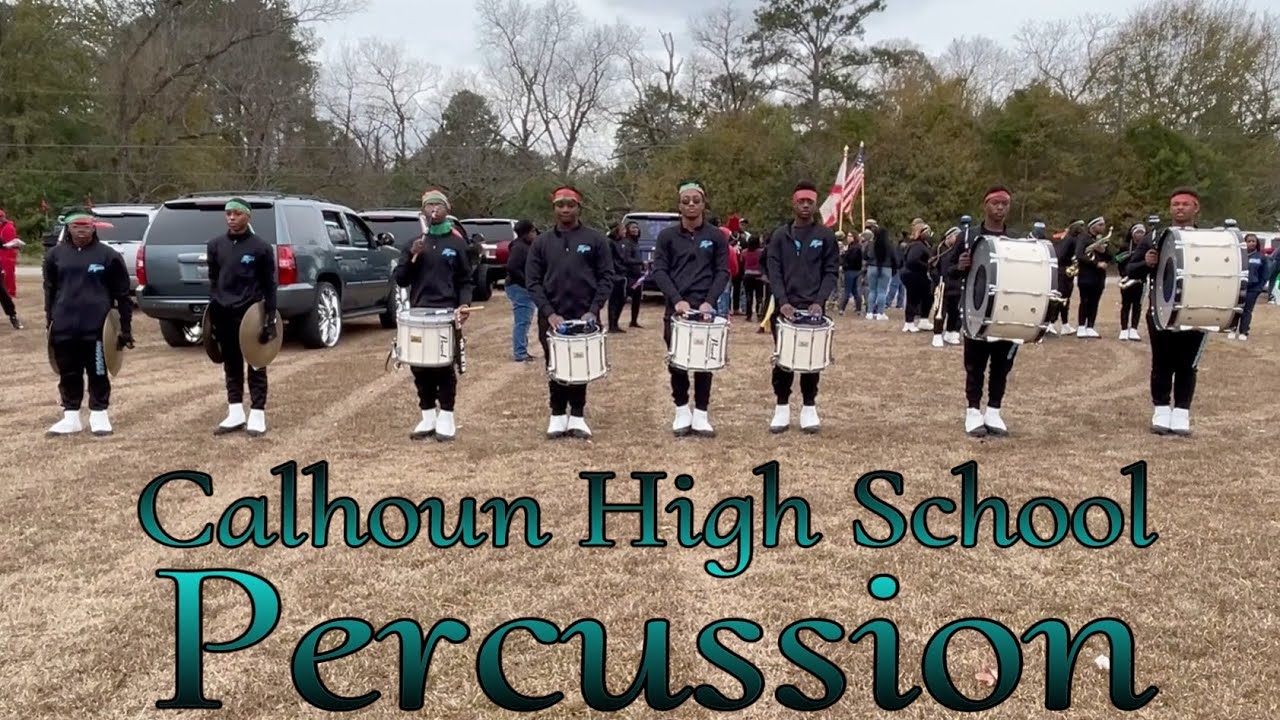 Calhoun High School Percussion 2023 Letohatchee Alabama Christmas