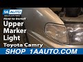 How to Replace Corner Light 1992-94 Toyota Camry