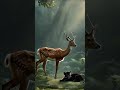 A Life Saved, A Life Returned The Unlikely Friendship Between a Deer and a Leopard Cub