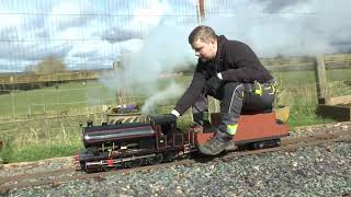 Melton Mowbray & D M E S March Sunday steam up  STARRIING Scott Greggs brand new loco ..  2024 by wooltman 854 views 1 month ago 6 minutes, 56 seconds