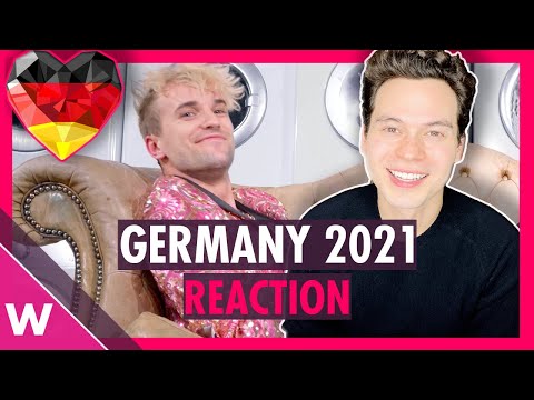 Jendrik "I Don't Feel Hate" Reaction | Germany Eurovision 2021