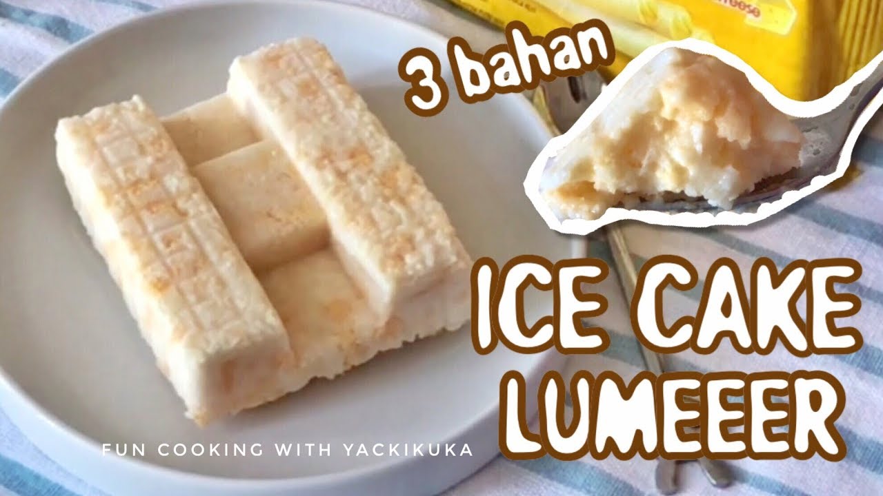 Sweet Cheese Ice Cake Chocolatos Lumeeer 3 Bahan - Youtube