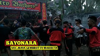 LAGU JARANAN - SAYONARA VOC.MAYA GEMBROT Ft MARRETA // PUTRO BATHORO terbaru 2021