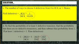 Chapter 4 – Lesson 5: Probability and Counting rules