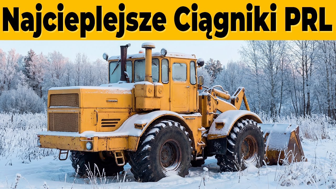 5 Najcieplejszych Ciągników z PRL!