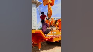 Railway Bridge Working Crane 🤷‍♀️| #youtubeshorts #video #railway #bridge #cranework