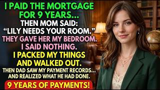 My Parents Gave My Sister MY Bedroom After I Paid Their Mortgage for 9 Years — So I Left