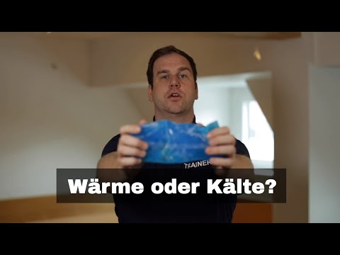 Verstauchungen mit Wärme oder Kälte behandeln