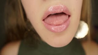 ASMR-Lens Licking /Fogging (Mouth Sounds) No Talking