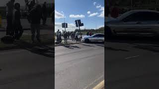 Crash at tucked car event 🤒 British motor museum Crash at tucked car event 🤒 British motor museum