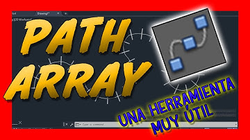 👀PATH ARRAY Comando de AutoCAD que DEBES CONOCER | MBG INGENIERÍA