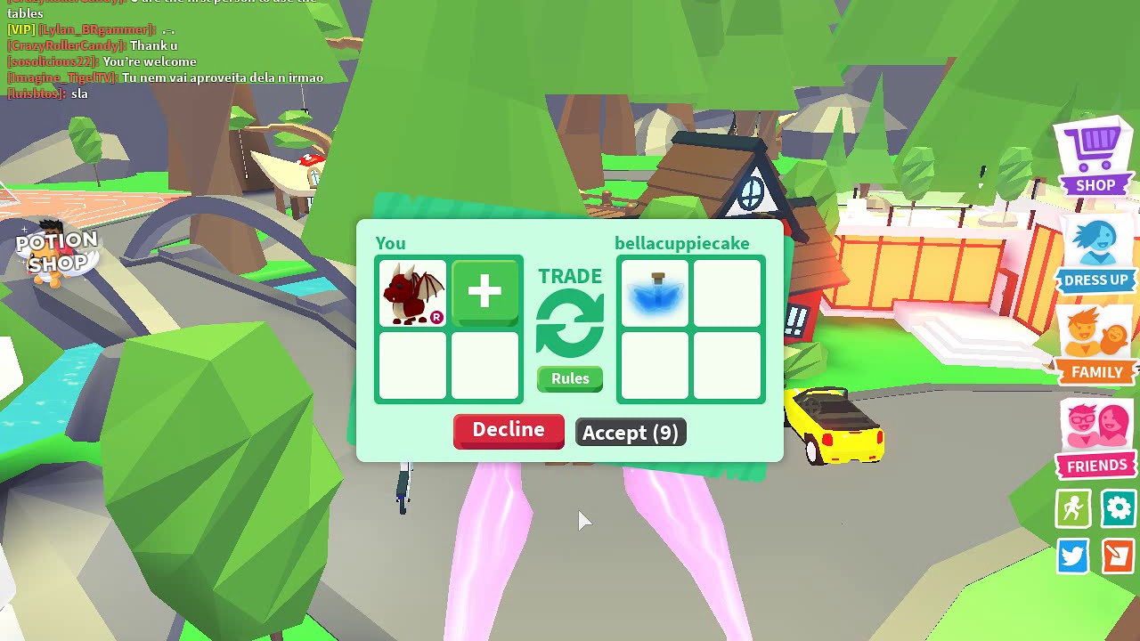What Is A Fly Potion Worth In Adopt Me new adopt me fly potion!!(ROBLOX) - YouTube