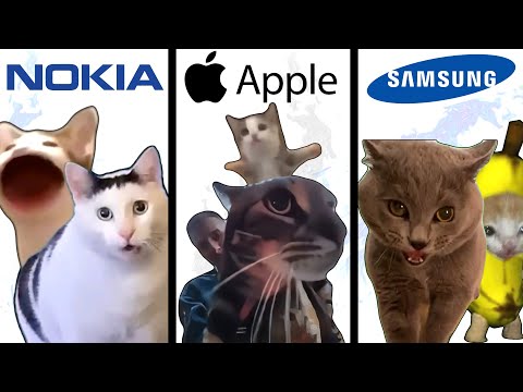 Famous Phone Ringtones But Meme Cats Sing It