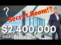 Inside a $2.4 Million Ocean side Sub-Penthouse with a secret room?!
