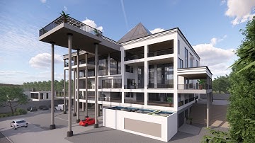 Sketchup building | Enscape 3.1 Animation