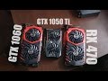 Сколько стоит FPS видеокарт GTX 1050 Ti, RX 470, GTX 1060 3 gb?