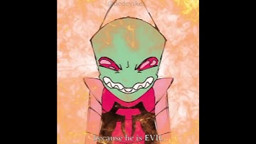 zim is EVIL (read desc!!!) #invaderzim #alightmotion #dibmembrane #animationmeme #digitalart #art