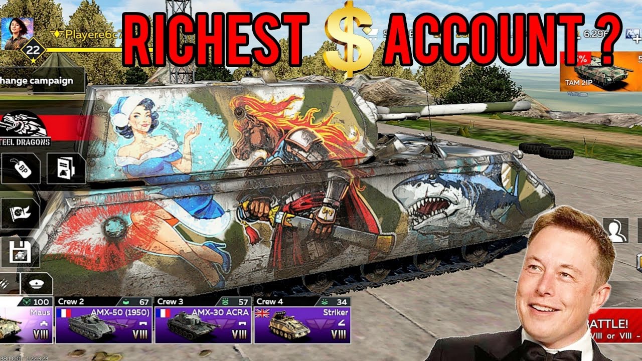 How many DOLLARS is my ACCOUNT worth? War Thunder Mobile 