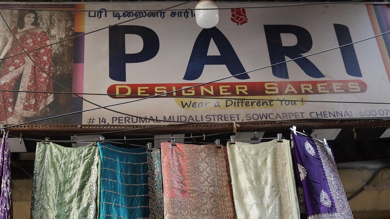 Budget Price Designer sarees | Sowcarpet saree shop chennai