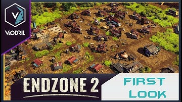 First Look - Endzone 2 - Demo - Post Apocalyptic City Builder - Ultrawide