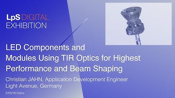 LED Components and Modules Using TIR Optics for Highest Performance and Beam Shaping