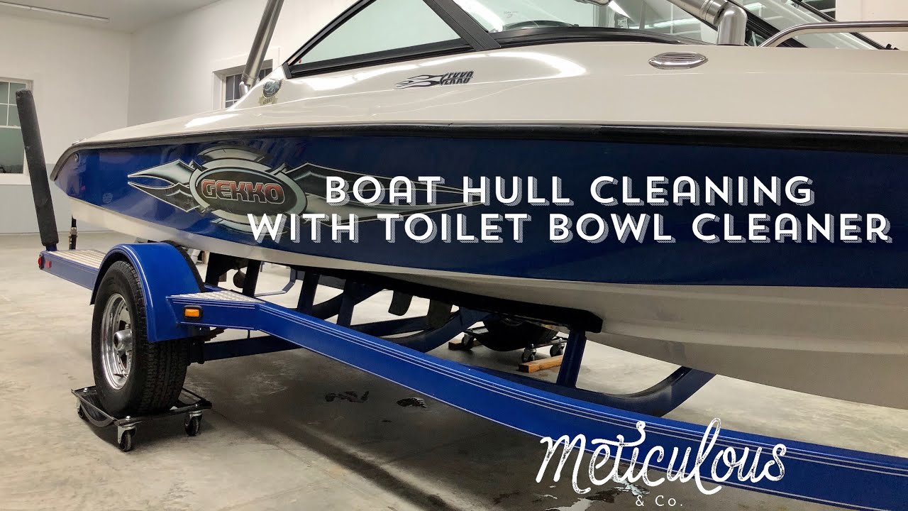 Hull Cleaning With LYSOL TOILET BOWL CLEANER YouTube