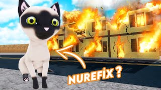 KEDİ OLUP HER YERİ MAHVETTİM!!😼Roblox Bad Cat