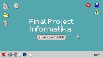 Menanam Bersama Pak Yanto🌱- Final Project Informatika Kelompok 8 X-MIPA1
