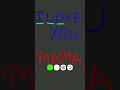 i love you mama ❤️