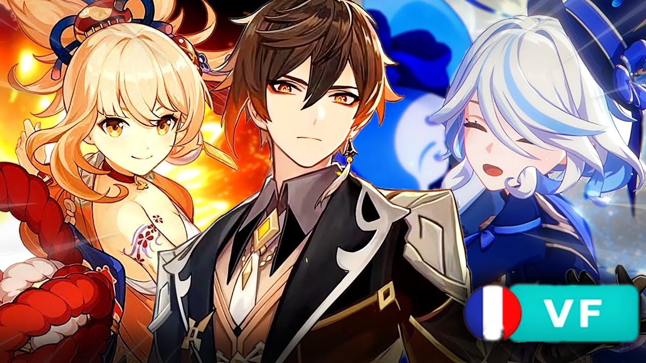 Je RÉAGIS aux TRAILERS de GENSHIN IMPACT en VF ! | Genshin Impact - YouTube