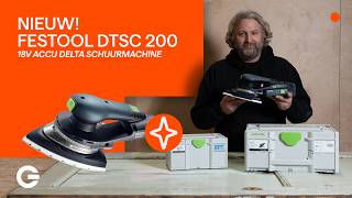 Nieuwe Festool Schuurmachine Eindelijk Een Festool Delta Schuurmachine Op Accu.