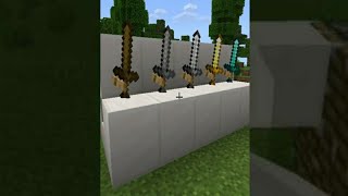 Stand Swords In Minecraft || #shorts Stand Swords In Minecraft || #shorts