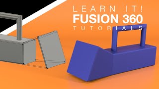 Fusion 360 for Beginners - Loft Tutorial - Short Tutorials #7 (2023) #fusion360 #beginners