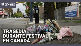 At least 10 dead in Vancouver, Canada, after mass crash