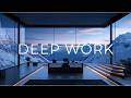 DEEP WORK — Calm Morning Focus Music with Ocean Waves | Ambient Productivity