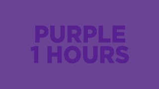 Help you Sleep - Purple Screen | 1 Hours | Background | Screensaver | 4K |