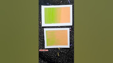 How to Make a Gradient with Paint Markers in Different Ways! ✍️✨🎨 #art #hacks