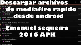 Como Descargar Archivos De Mediafire Android Apk