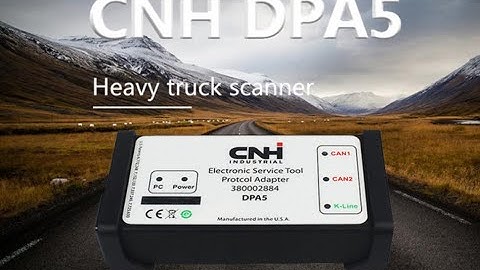 CNH DPA5 Adapter: The Ultimate Diagnostic Tool for CNH Industrial Vehicles