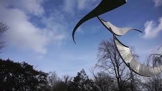 Transfiguration Kinetic Wind Sculpture by Will Carr