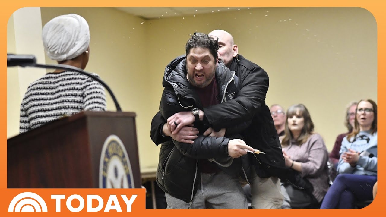 Rep. Omar Sprayed in the Face With Unknown Liquid in Minnesota